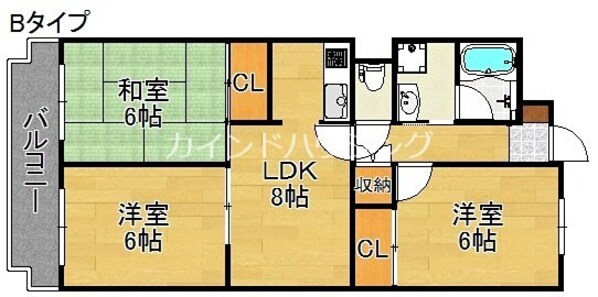 我孫子前駅 徒歩9分 2階の物件間取画像